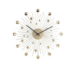 Karlsson Sunburst Krystal Vægur - 50cm - Unisex - Quartz