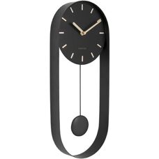Orologio da Parete Karlsson KA5822BK - Quarzo Nero Moderno