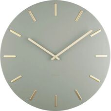 Orologio da Parete Rotondo Verde Karlsson - Design Neutro Moderno