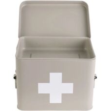 Caja metálica para primeros auxilios Present Time Mediana