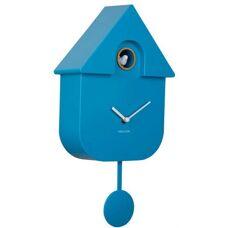 Karlsson Modern Cuckoo Clock - Blue