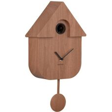 Karlsson Moderne Kuckucksuhr - Dunkles Holz