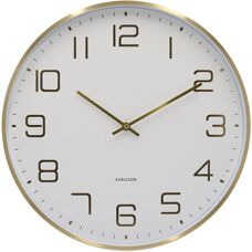 Karlsson KA5973WH Hvid Elegant Væg-/Bordur - Ur