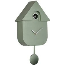 Karlsson KA5867GR Wandklok - Modern, Groen, Metallic - Wand/Tafelklok