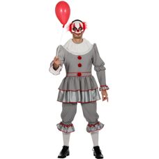 Wilbers Modell 56 - Clown Kostüm für Halloween - 2-teilig