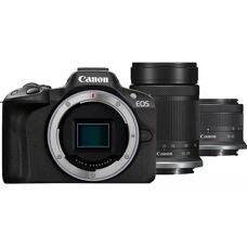 Canon EOS R50 Compact System Camera - 24.2MP, 4K, Wi-Fi, Bluetooth