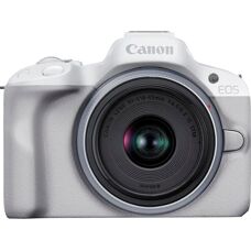 Canon EOS R50 Compact Camera with 18-45mm Lens - Camera