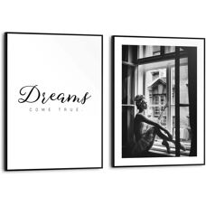 Reinders! - Ballerina - 30x40 cm - 1.6 cm - Poster