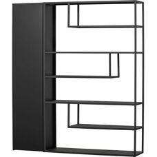 WOOOD Teun Zwart Hoofdkast - Multifunctionele Opbergruimte