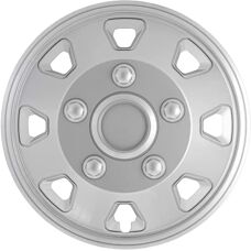 AutoStyle 14-tums Silver Hjulkapslar - Hjulkapslar Set