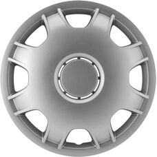 AutoStyle 12 Inch Silver Wheel Cover Set - Wheel Cover Set