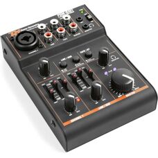Mixeur USB à 3 canaux Power Dynamics PDM-D301 - Interface audio compacte - Publicité