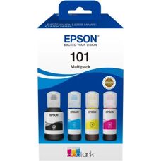 Tusze Epson C13T03V64A - Czarny, Cyjan, Magenta, Żółty - Oryginał