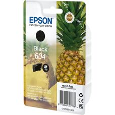 Cartuccia di inchiostro Epson 604 - Nera, 3,4ml, Originale - per Epson XP-2200