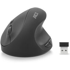 ACT Kabellose Ergonomische Maus - 1600 DPI Schwarz - Maus