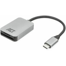 ACT AC7056 Lecteur de cartes USB-C compact - Prend en charge SD 4.0 UHS-II
