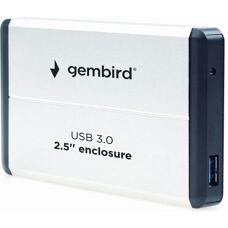 Gembird EE2-U3S-2-S Opslagdrive-behuizing - Zwart 2,5"