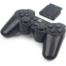 Gembird JPD-WDV-01 Spelkontroller - Svart - PC/PS2/PS3