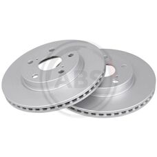 A.B.S. Disco freno - Ventilato, Rivestito, 5 fori, 275mm