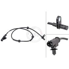 ALVADI A.B.S. ABS-Sensor - 750mm Schwarz für Nissan Cube