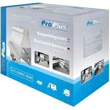 Serrure de remorque ProPlus - Argent - Prévenir vol