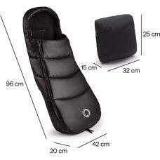 Bugaboo Bugaboo Fox 5 Noir Limited Edition Footmuff - Moonlight Zwart