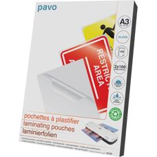 Pavo Premium laminating film - 200 microns A3 - 100 sheets