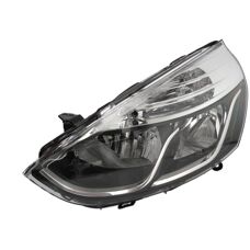 Tyc Renault Clio IV Reflektor - Lewy, Chrom, H7/H1, Ruch prawostronny