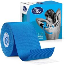 Curetape Bleu Haute Qualité Bande de Kinésiologie - Bande