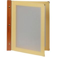 Securit MC-WRA4-BI Houten menukaart houder - Menuklasse