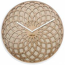 Reloj de pared NeXtime 3149BE - Beige y Blanco - Cuarzo