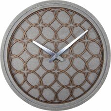 NeXtime 3212BR Wandklok - Minimalistisch Beton Design