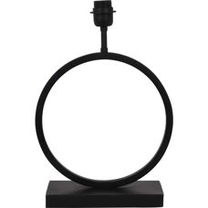 LIGHT & LIVING Schwarze Tischlampe - Moderner Trendstil