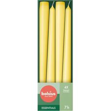 Bolsius Modèle 245/24 Bougie Jaune Soleil - Bougies