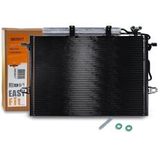 Mercedes-Benz A/C Condenser - Aluminium Material - 585mm Length - 440mm Width - 16mm Depth