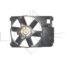 NRF 47341 Radiator Fan - 385mm, 9 blades, 12V, 460W, with fan frame