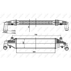 NRF 30364 Intercooler - Luft-til-luft - Mazda 3 5-dørs
