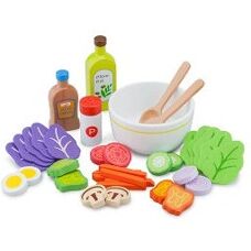 New Classic Toys 10592 Salad Play Set - Role Play Toy