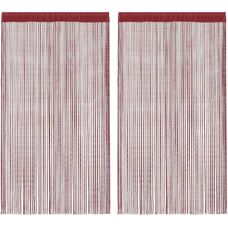 vidaXL Model String Gordijnen - Bordeaux Kamerverdeler - Gordijn