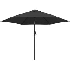 Nnevl Udendørs Parasol - 300 Cm - Tiltfunktion, Stålstang