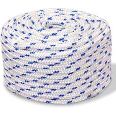 vidaXL Corde marine en polypropylène 12 mm 250 m Blanc - Corde - Publicité