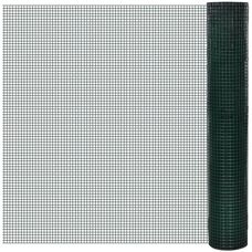 Maisonchic Stahlnetzzaun 25x1m Grün - Geflügelzaun