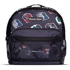 Sac à dos Attack on Titan Crests - Difuzed - 44x30x17cm - Publicité