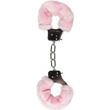 EasyToys Pink Plüsch Fetish Collection Bondage Handfesseln