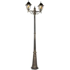 Lámpara de pie exterior Antigua - Vintage Bronce - 240cm