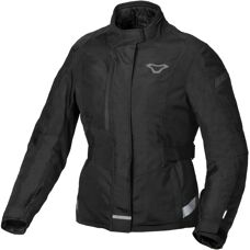 Veste textile imperméable pour femmes Macna Nivala - Noir