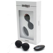 Rimba Cannes - Wiederaufladbares Funk-Vibrationsei - Schwarz