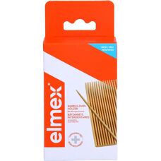 Bâtonnets Interdentaires Elmex Bambou Menthe - 3X32 pcs - Hygiène bucco-dentaire - Publicité