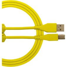 Cavo USB UDG Giallo - 1m - USB 2.0 A-B Dritto