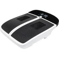 Bioenergiser Vibrations-Beintrainer - Elektrisches Fußmassagegerät - Weiß - Durchblutungsgerät für Beine und Füße